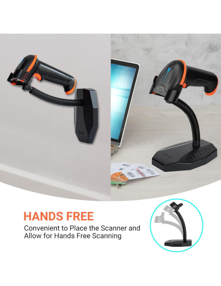 Soporte Universal para Escáner de Códigos de Barras Tera Ajustable