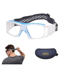 Gafas Deportivas Unisex Antivaho para Baloncesto y Fútbol