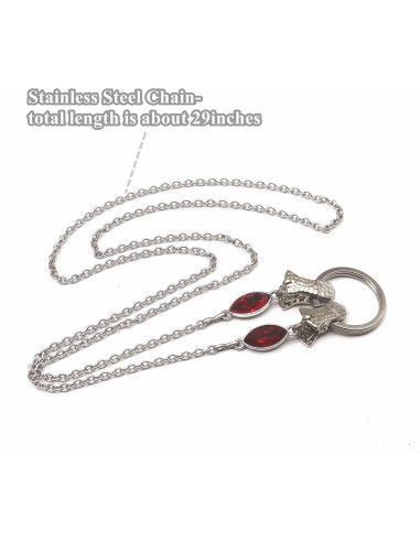 Cadena para Gafas Acero Inoxidable Clip 73.66 cm Unisex