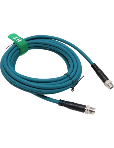 Cable Ethernet Cat7e M12 8 Pines X-Codificado 3m HangTon