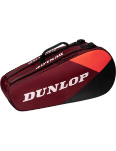 Bolsa de Tenis Dunlop Sports CX Club 6 Raquetas Rojo/Negro 2