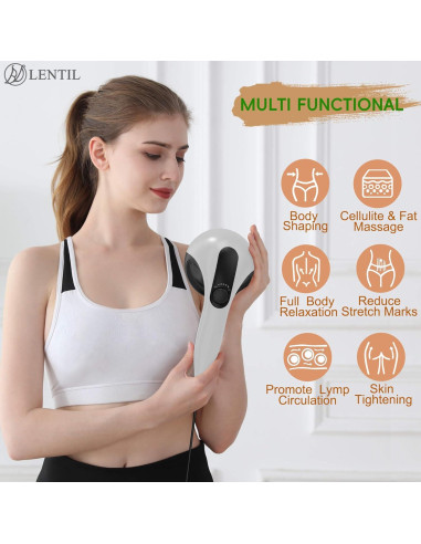 Masajeador Eléctrico de Cuerpo BDLENTIL PL601 7 Velocidades