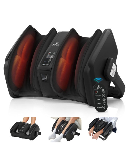 Masajeador de pies y pantorrillas CuPiLo CPL-5599RC con calor