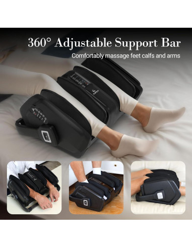 Masajeador de pies y pantorrillas CuPiLo CPL-5599RC con calor