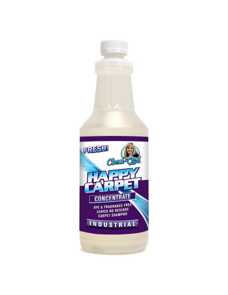 Champú Concentrado Happy Carpet 946 ml - Elimina Manchas y Olores