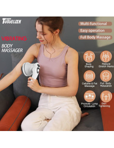 Masajeador de Celulitis TOTO81JXM con Drenaje Linfático y 8 Cabezas 2