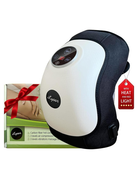 Masajeador de Rodilla Inalámbrico iKyoor con Calor y Vibración