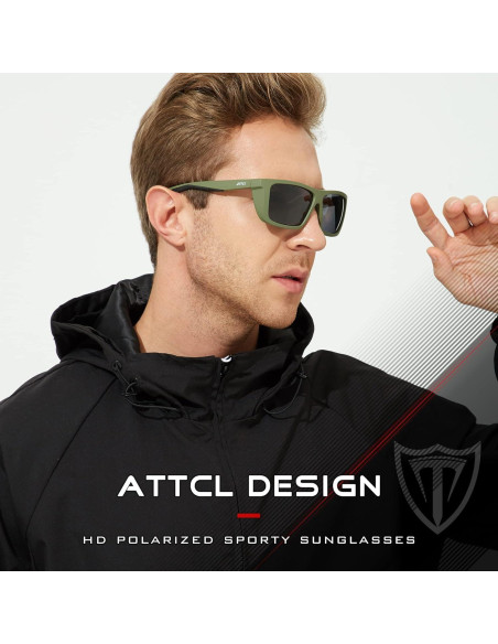 Gafas de sol polarizadas ATTCL para ciclismo y pesca UV
