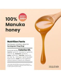 Miel Cruda Manuka Liberty Orchards MGO 300+ 500g Nueva Zelanda 2