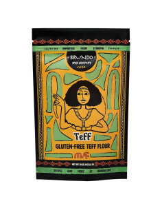 Harina de Teff Sin Gluten Brundo 453.6 g Orgánica Etiopía