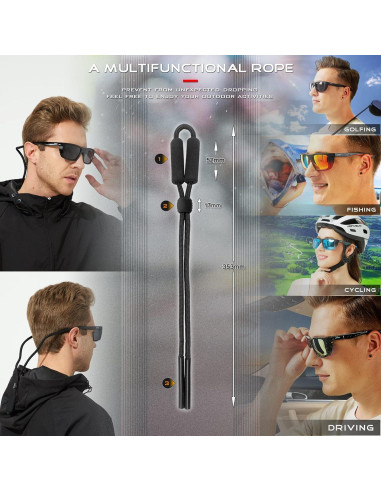 Gafas de sol polarizadas ATTCL para ciclismo y pesca UV