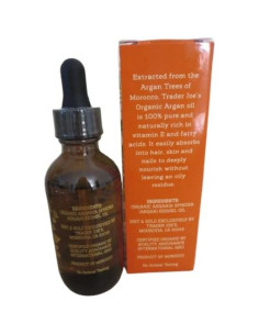 Aceite de Argán Orgánico Trader Joe's 48.19 ml - Hidratante Piel y Cabello 2