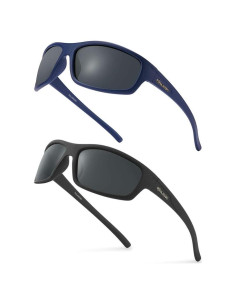 Gafas de sol deportivas POLARKING 2 en 1 polarizadas UV400