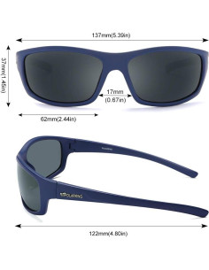 Gafas de sol deportivas POLARKING 2 en 1 polarizadas UV400 2
