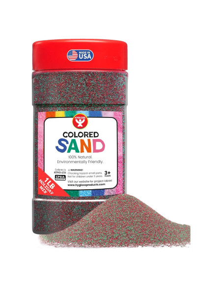 Arena de Color Hygloss 0.45 kg Festiva para Manualidades