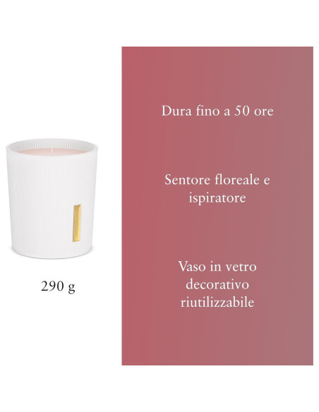 Vela Aromática Rituals El Ritual de Sakura 290g - Flor de Cerezo y Leche de Arroz