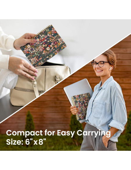 Cuaderno Espiral A5 Taja Jardín 140 Páginas Rayadas