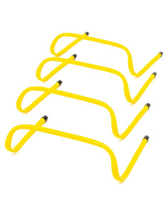 Vallas de Entrenamiento de Velocidad Amarillas Trademark 4 Pzas