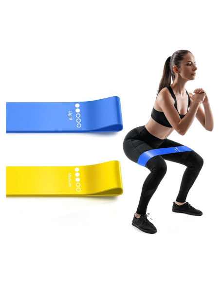 Bandas de Resistencia HOURUN para Mujeres - 2 Niveles TPE