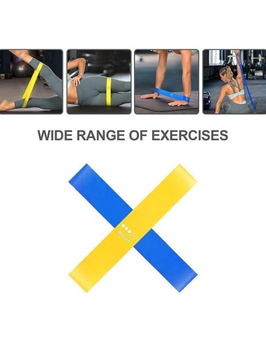 Bandas de Resistencia HOURUN para Mujeres - 2 Niveles TPE