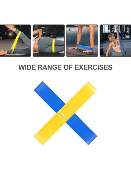 Bandas de Resistencia HOURUN para Mujeres - 2 Niveles TPE