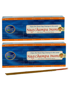 Incienso Nag Champa Oro Colección Spa - 500 Varitas Ecológicas
