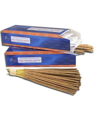 Incienso Nag Champa Oro Colección Spa - 500 Varitas Ecológicas