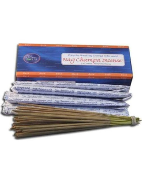 Incienso Nag Champa Oro Colección Spa - 500 Varitas Ecológicas