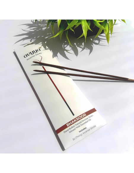 Varitas de Incienso Hechas a Mano Avyya - 30 Piezas Bakhoor