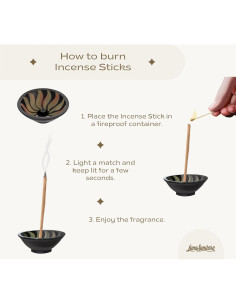 Incienso de Palo Santo Luna Sundara 6 Varitas 21cm Natural 2