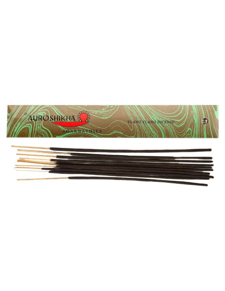 Incienso Natural Auroshikha Ylang Ylang 10g - Aromaterapia