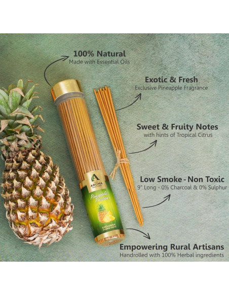 Incienso Agarbatti La Fábrica de Aromas Piña Pasión 100g