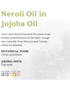 Aceite Esencial Neroli con Jojoba Aura Cacia 14.79 ml 2
