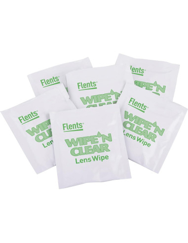 Toallitas para Lentes Flents 150 Unidades Limpieza Suave