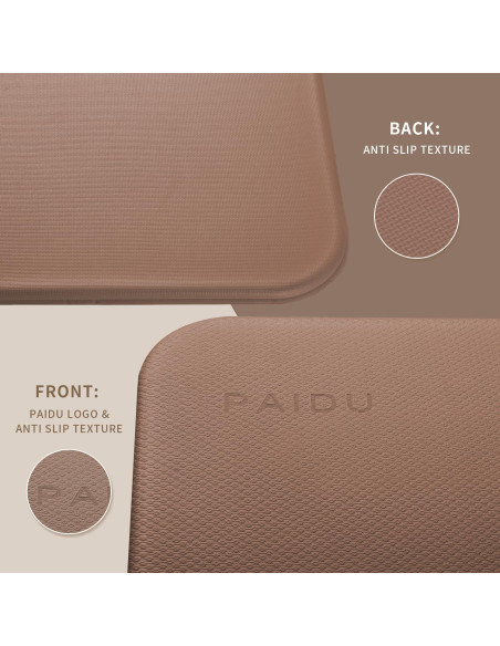 Alfombrilla de Yoga Plegable PAIDU 10mm Antideslizante 190.5x66cm