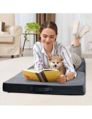 Cojín de Suelo Plegable BALAPET 3 Piezas Espuma Viscoelástica