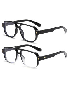 Gafas bloqueadoras luz azul PORADAY retro unisex 15.5x6x4.3cm