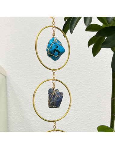 Campana de Viento de Cristal HausArtX - Energía Positiva 76.7 cm