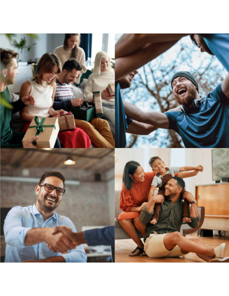 Juego de Muestras de Fragancias para Hombres - 8 Viales de 0.57 a 1.70 g