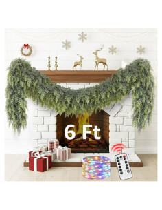 Guirnalda de Navidad NUTIKAS 1.83 m con Luces Iluminadas