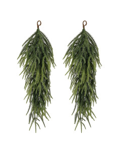 Guirnalda Navideña Artificial 76.2 cm 2 Pcs Norfolk PURPLE STAR