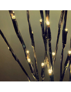 Luces de Rama LED XIANMU 76 cm 20 Bombillas Blanco Cálido 2