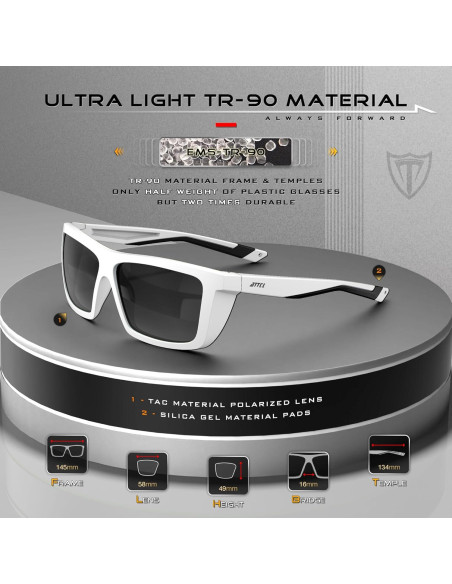 Gafas de sol polarizadas ATTCL para ciclismo y pesca UV
