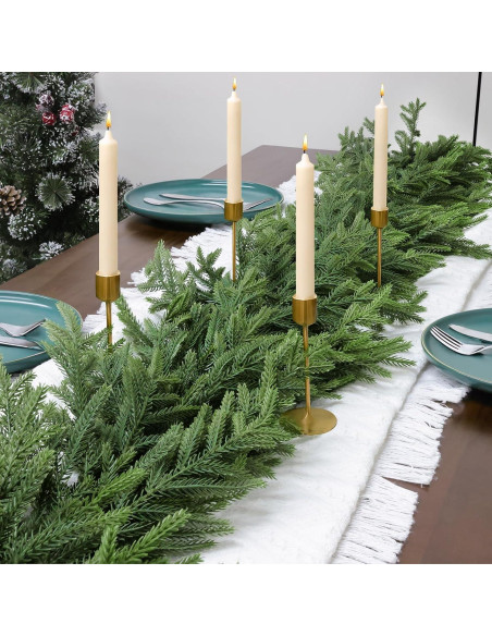 Guirnalda Artificial de Pino Norfolk 2 Pcs 183 cm TOWPONICS