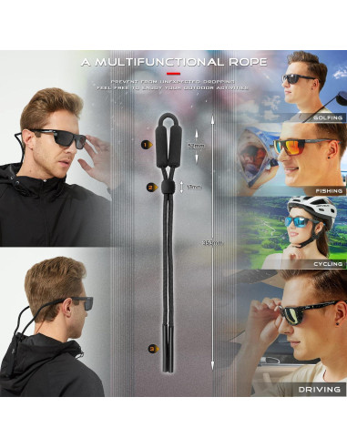 Gafas de sol polarizadas ATTCL para ciclismo y pesca UV