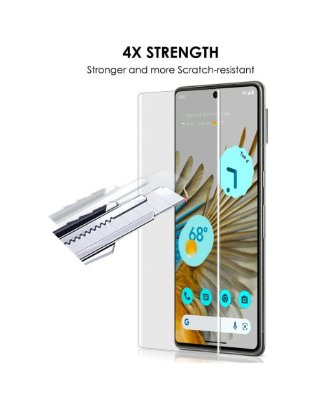 Paquete de 3 Protectores de Pantalla Vidrio Templado Akcoo Pixel 7 Pro Paquete de 3 Protectores de Pantalla Vidrio Templado Akcoo Pixel 7 Pro