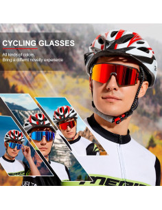 Gafas de Ciclismo FMY Polarizadas UV400 para Adultos 2