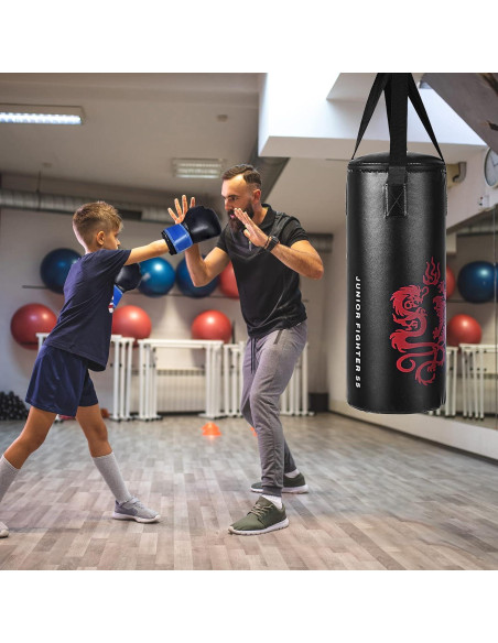 Costzon Bolsa de Boxeo para Niños con Guantes y Cuerda