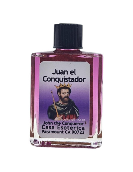 Aceite Espiritual de Unción Juan el Conquistador 14.7 ml