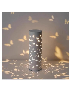 Lámpara de Noche Mariposa LED YIKEGE 20.5cm USB Rotatable